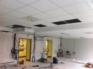 Pose de faux-plafond près de Béthune