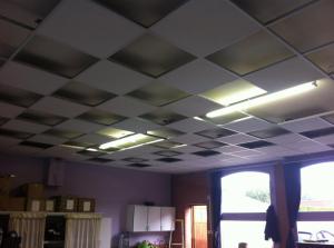 Pose de faux-plafond près de Béthune