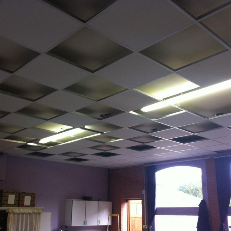 Pose de faux-plafond